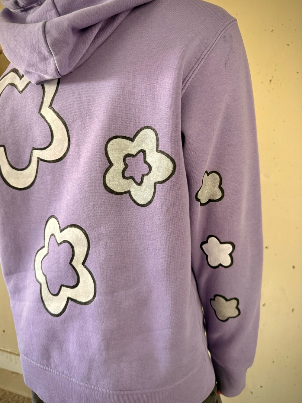 Adidas X Hello Love Purple Flower Hoodie - Picture 5 of 5